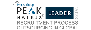 Everest Group Peak Matrix Leader 2023 Recruitment Process Outsourcing in Global